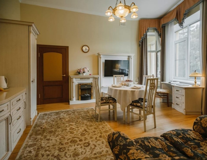 Апартаменты 3-комн. 1 мест. с массажной комнатой (корп. 3) - Клинический санаторий «Барвиха»